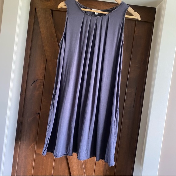 Umgee Boutique / Blue / Cap Sleeve Flowy Tunic Dress / size Small - Picture 1 of 4